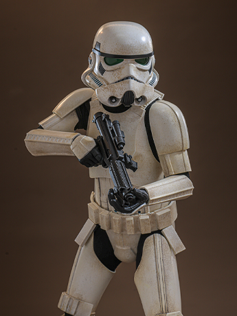 Star Wars: The Mandalorian & Grogu MMS836 Imperial Remnant Stormtrooper 1/6th Scale Collectible Figure Gallery Image 2