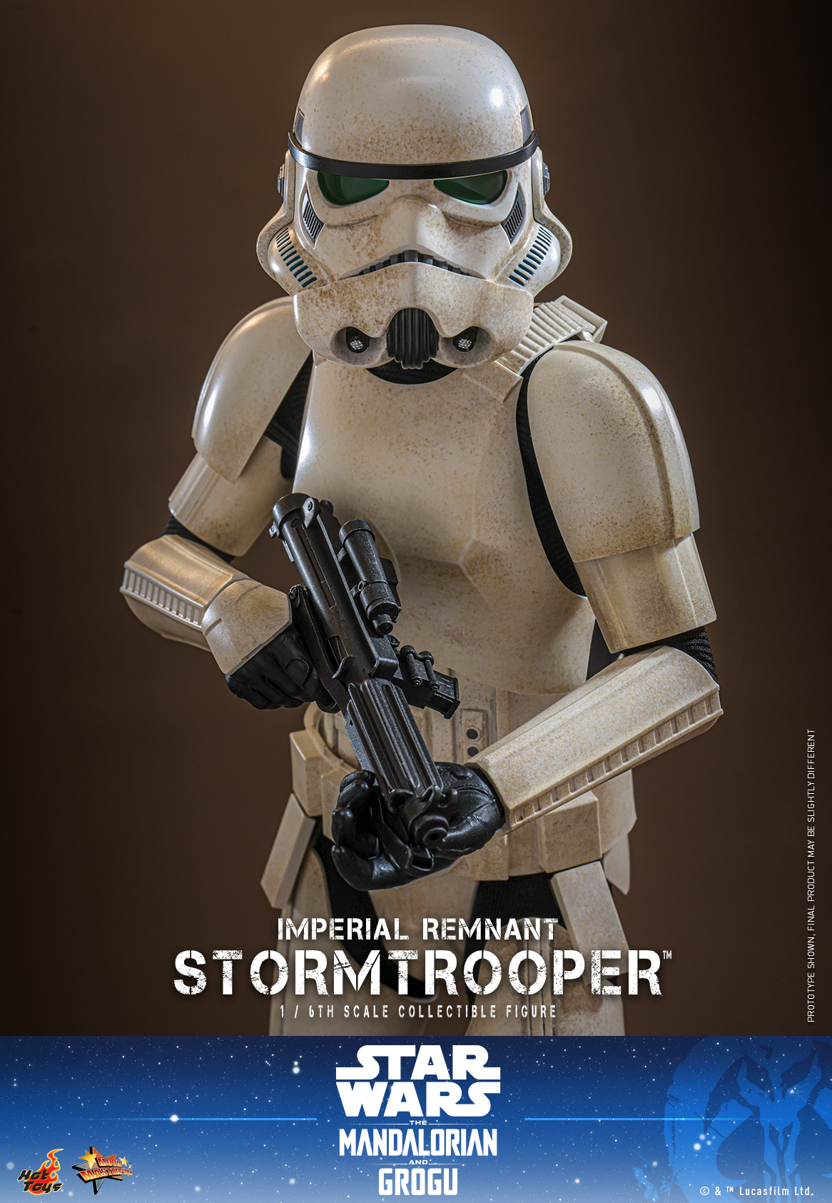 Star Wars: The Mandalorian & Grogu MMS836 Imperial Remnant Stormtrooper 1/6th Scale Collectible Figure Gallery Image 11