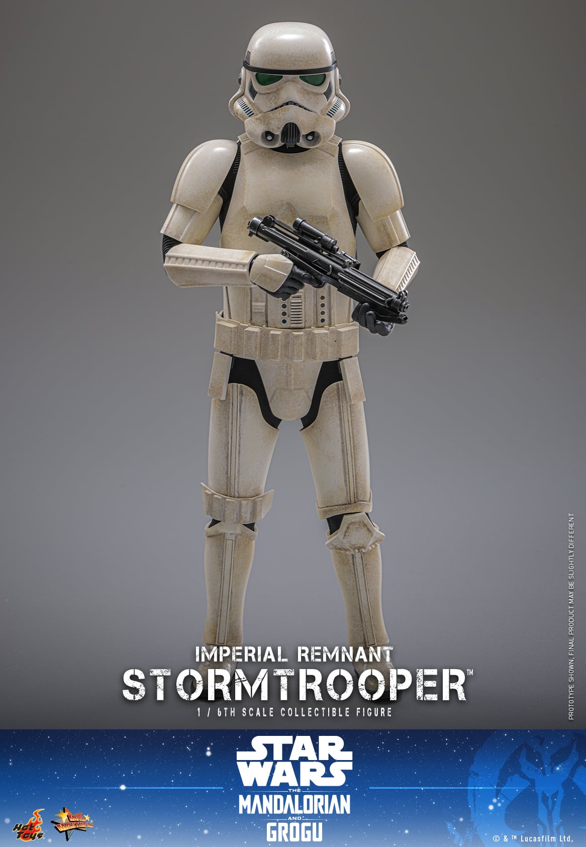 Star Wars: The Mandalorian & Grogu MMS836 Imperial Remnant Stormtrooper 1/6th Scale Collectible Figure Gallery Image 7