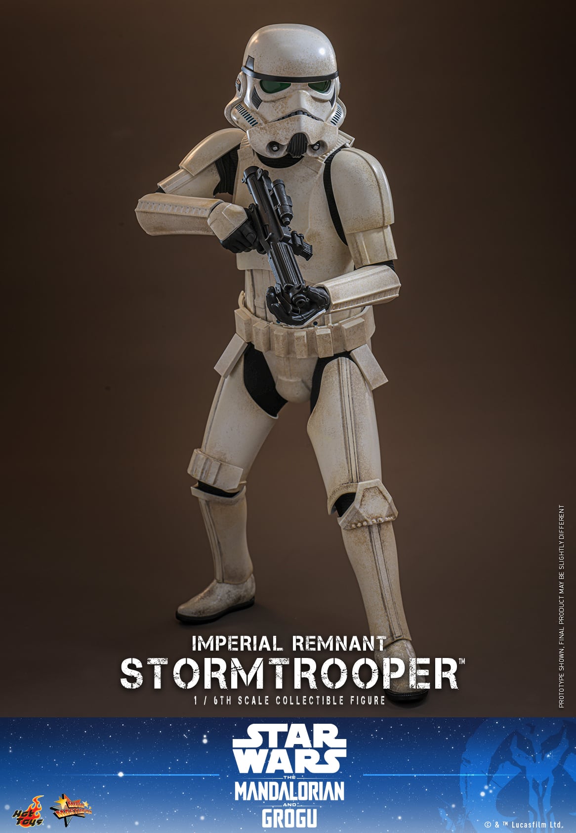 Star Wars: The Mandalorian & Grogu MMS836 Imperial Remnant Stormtrooper 1/6th Scale Collectible Figure Gallery Image 9