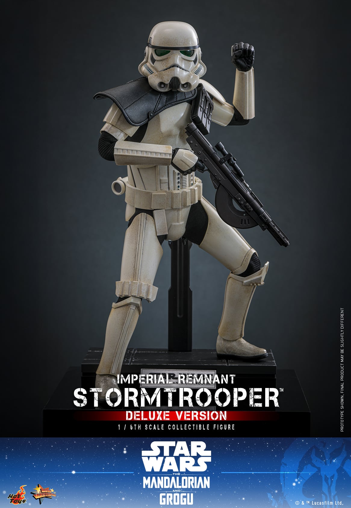 Star Wars: The Mandalorian & Grogu MMS837 Imperial Remnant Stormtrooper (Deluxe Ver.) 1/6th Scale Collectible Figure Gallery Image 11