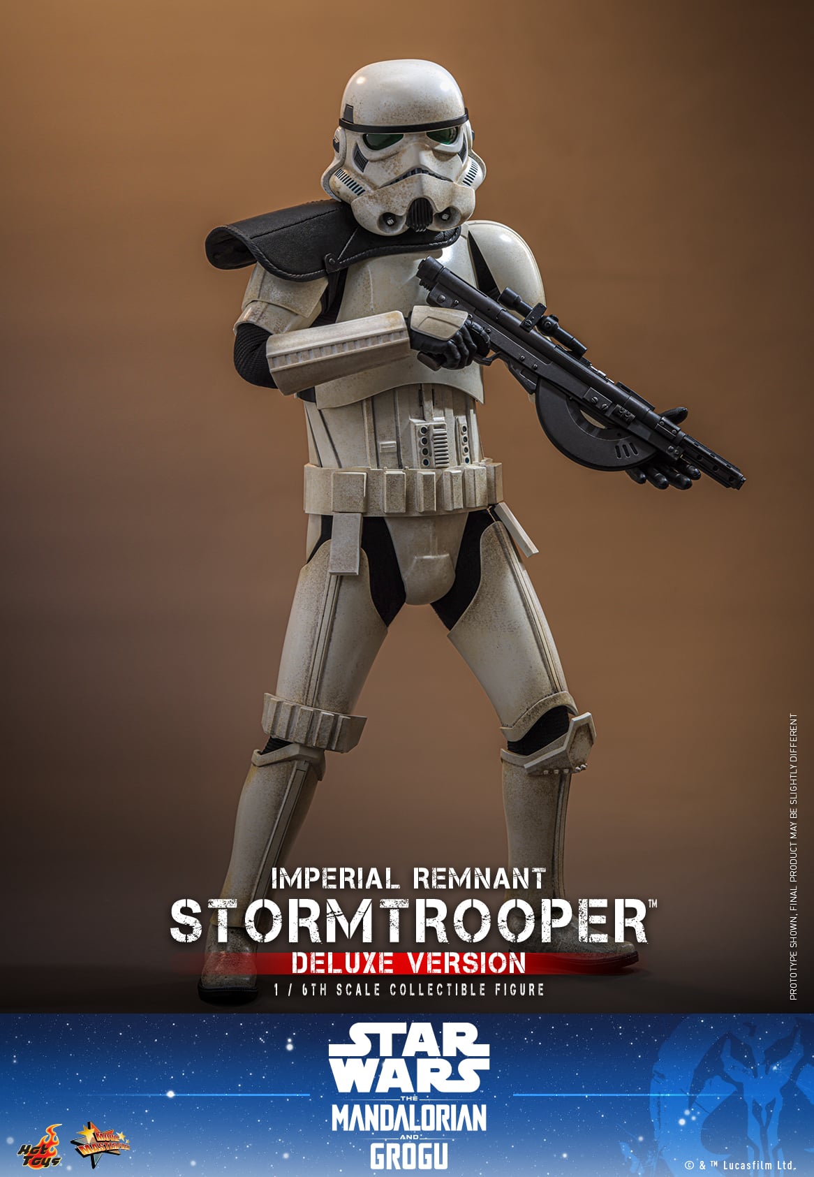 Star Wars: The Mandalorian & Grogu MMS837 Imperial Remnant Stormtrooper (Deluxe Ver.) 1/6th Scale Collectible Figure Gallery Image 6