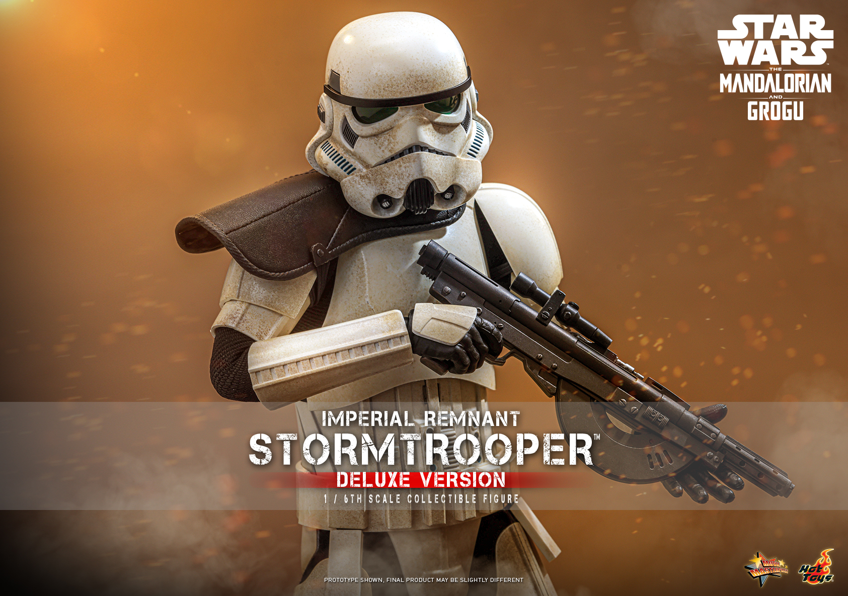 Star Wars: The Mandalorian & Grogu MMS837 Imperial Remnant Stormtrooper (Deluxe Ver.) 1/6th Scale Collectible Figure Gallery Image 3