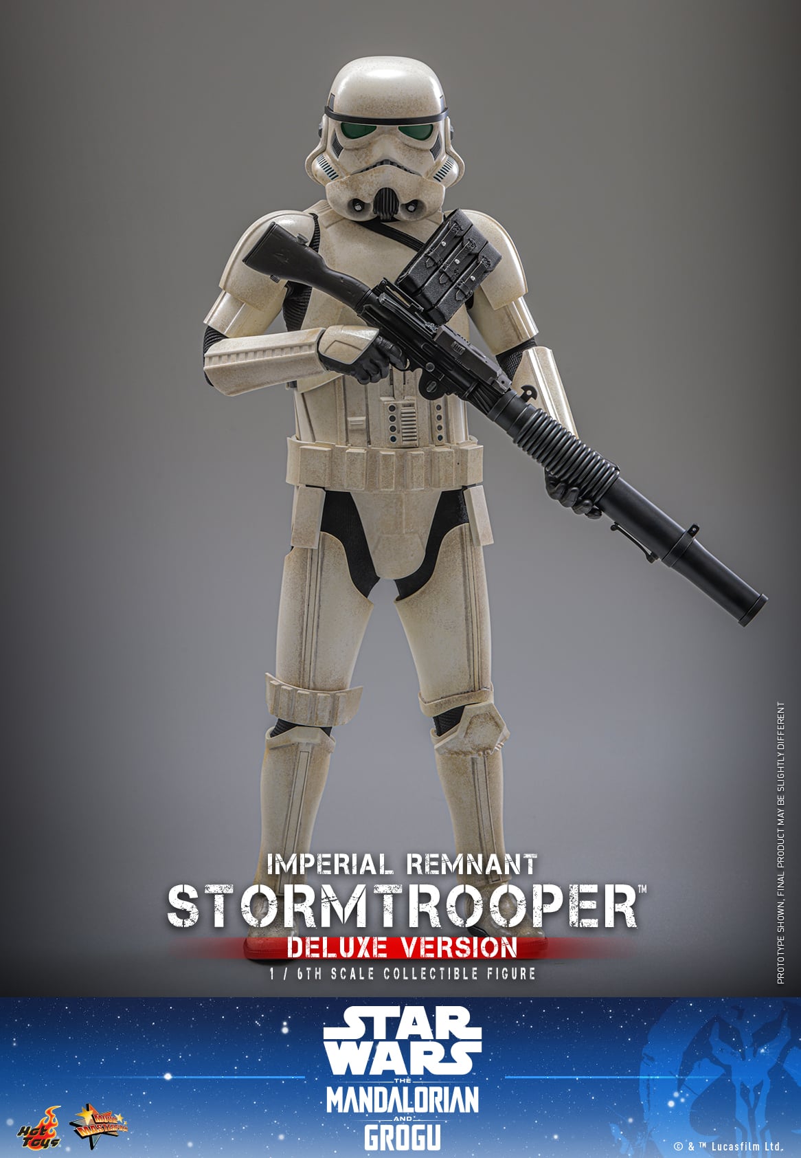 Star Wars: The Mandalorian & Grogu MMS837 Imperial Remnant Stormtrooper (Deluxe Ver.) 1/6th Scale Collectible Figure Gallery Image 13