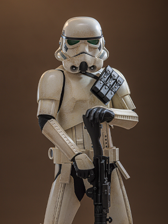 Star Wars: The Mandalorian & Grogu MMS837 Imperial Remnant Stormtrooper (Deluxe Ver.) 1/6th Scale Collectible Figure Gallery Image 2