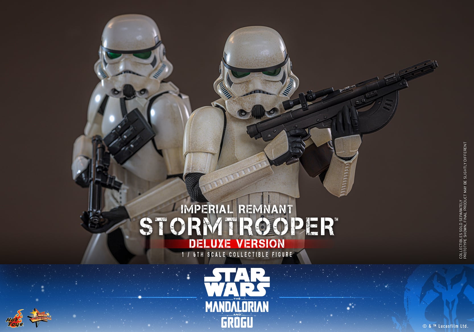 Star Wars: The Mandalorian & Grogu MMS837 Imperial Remnant Stormtrooper (Deluxe Ver.) 1/6th Scale Collectible Figure Gallery Image 8