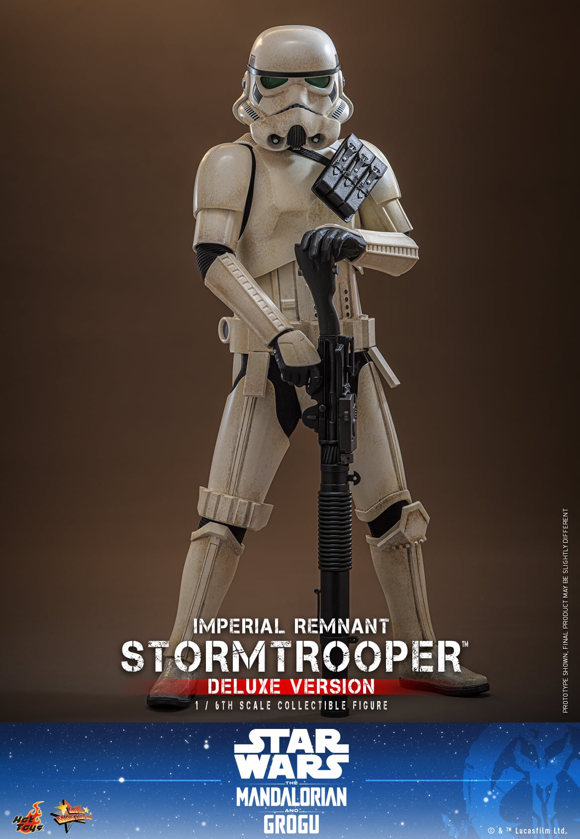 Star Wars: The Mandalorian & Grogu MMS837 Imperial Remnant Stormtrooper (Deluxe Ver.) 1/6th Scale Collectible Figure Gallery Image 10