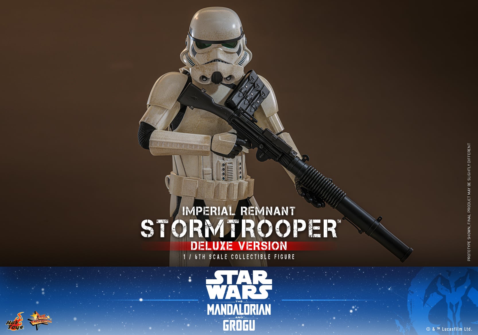 Star Wars: The Mandalorian & Grogu MMS837 Imperial Remnant Stormtrooper (Deluxe Ver.) 1/6th Scale Collectible Figure Gallery Image 5