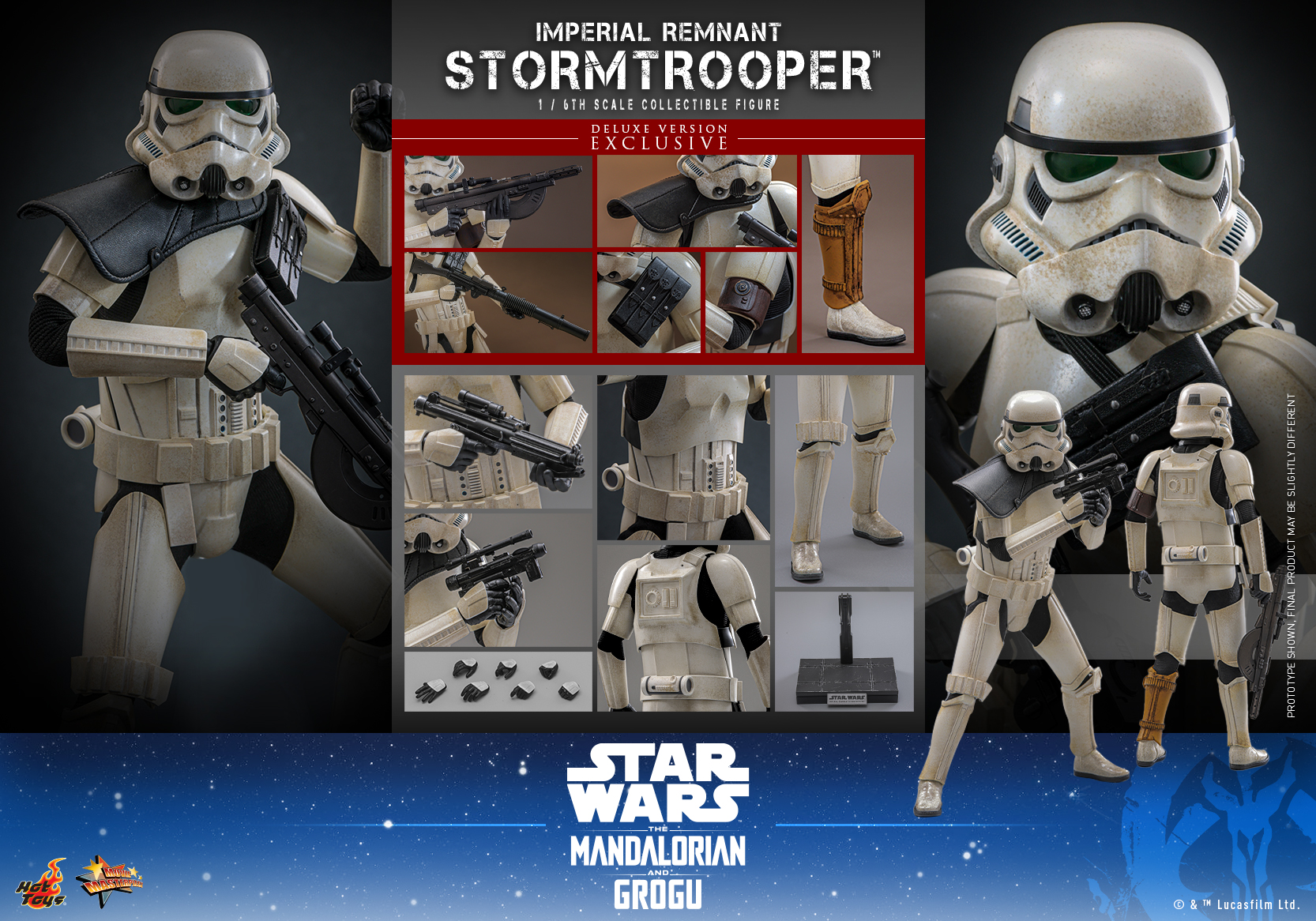 ホットトイズMMS837マンダロリアン　インペリアルレムナントストームトルーパー Star Wars: The Mandalorian & Grogu MMS837 Imperial Remnant