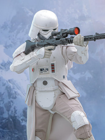 Star Wars: The Mandalorian & Grogu MMS838 Imperial Remnant Snowtrooper 1/6th Scale Collectible Figure Gallery Image 2