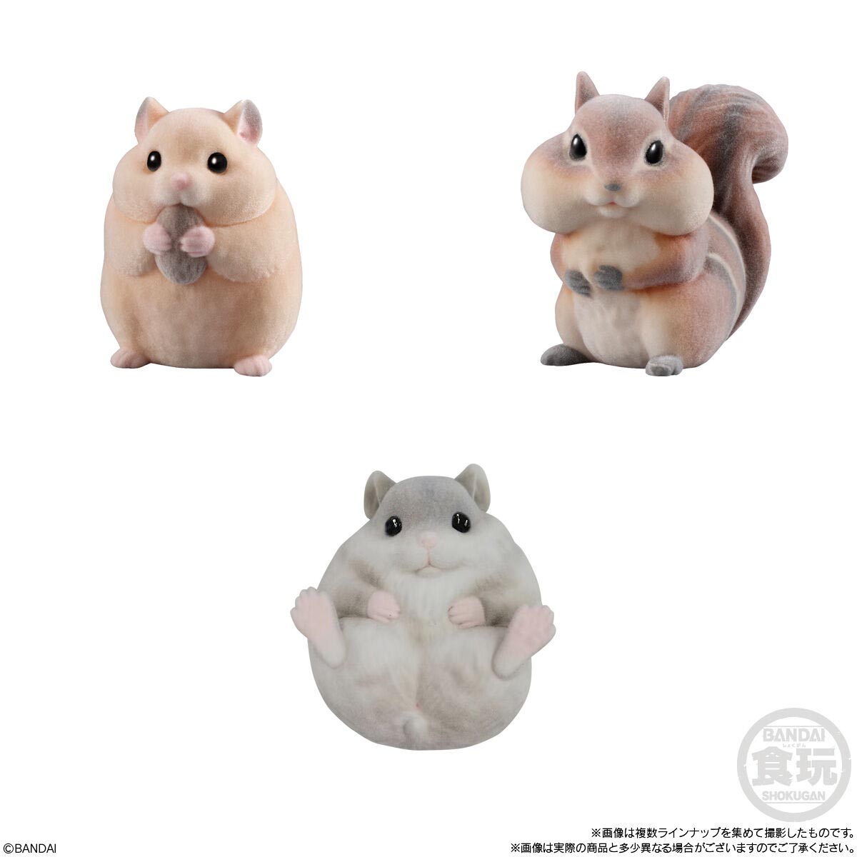 Bandai Shokugan Flocked Tenori Friends Box of 12 Random Figures (Reissue) Gallery Image 4