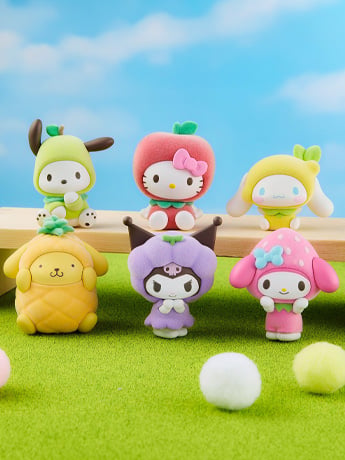 Hello Kitty and Friends Fruit Kigurumi Box of 10 Random Figures