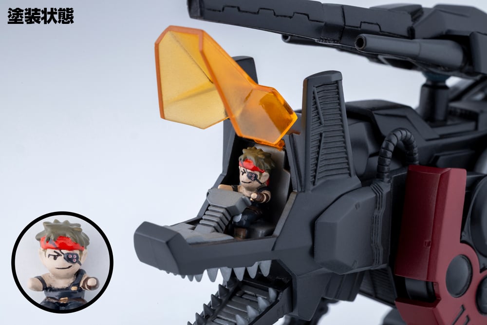 Zoids: Chaotic Century D-Style Command Wolf Irvine Special (Clear