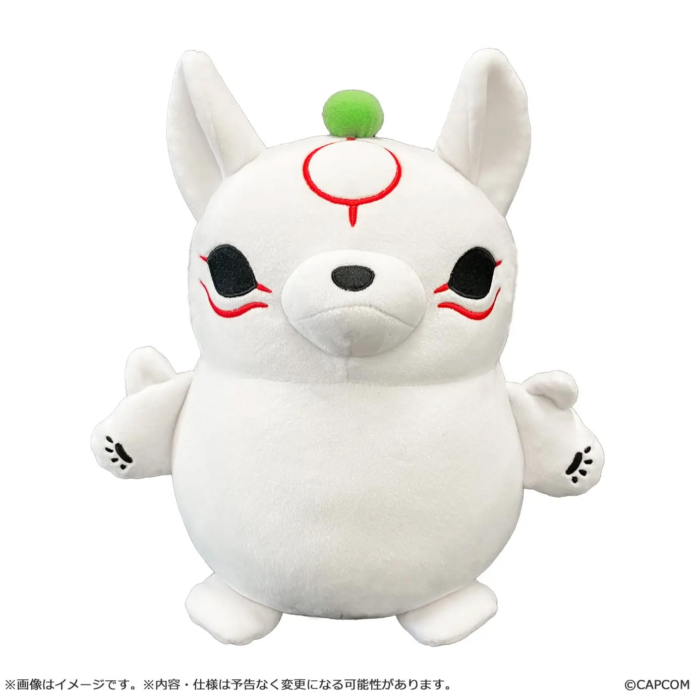 Okami 20th Anniversary MochiKawa Amaterasu (Medium Size Ver.) Plushie