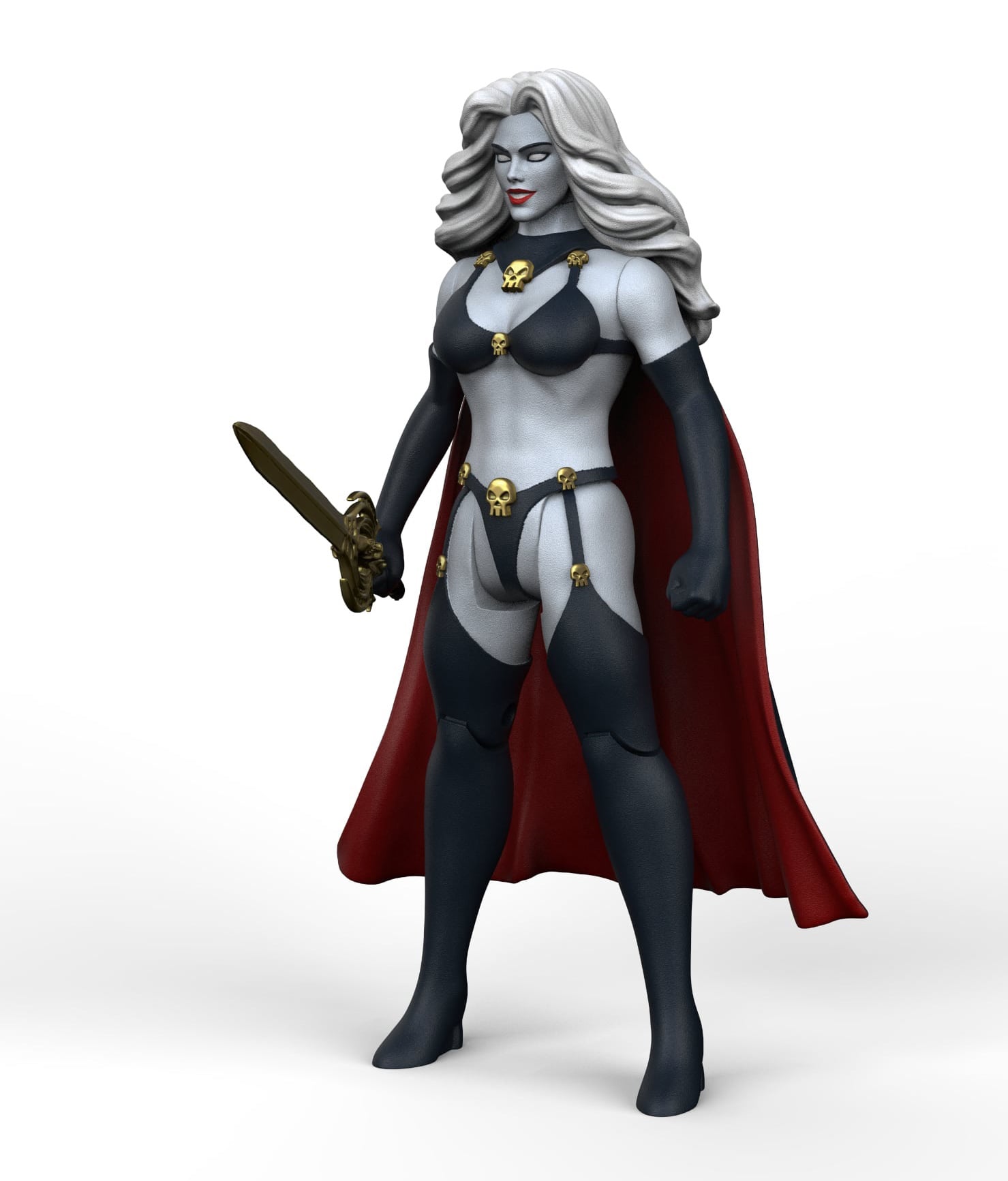 Coffin Comics Coffinverse Lady Death 5" Action Figure Gallery Image 3