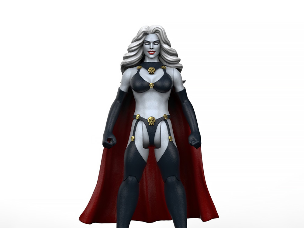 Coffin Comics Coffinverse Lady Death 5" Action Figure Gallery Image 1