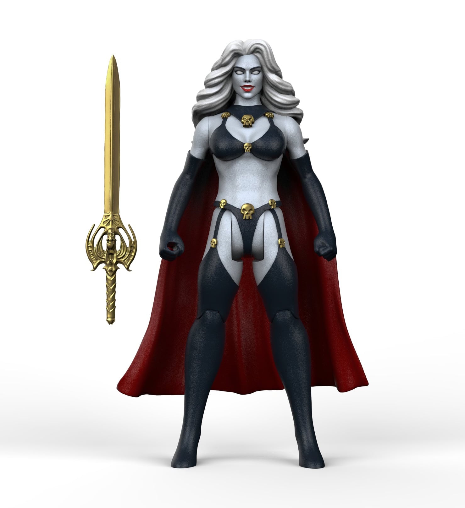 Coffin Comics Coffinverse Lady Death 5" Action Figure Gallery Image 4