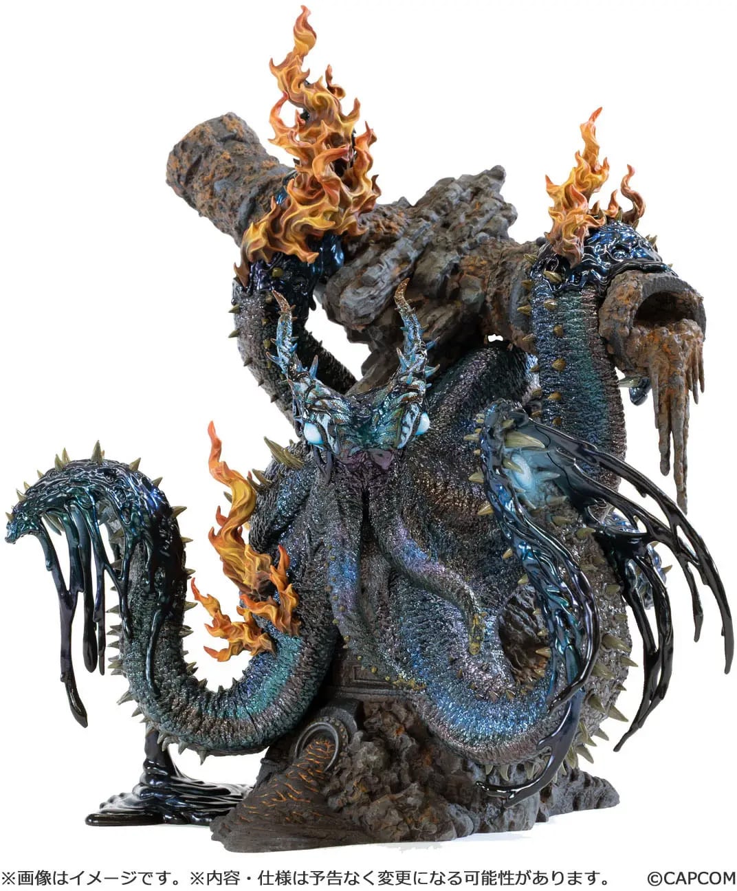 Monster Hunter Capcom Figure Builder Creator's Model Hell Flame Octopus Nu Udra Figure Gallery Image 3