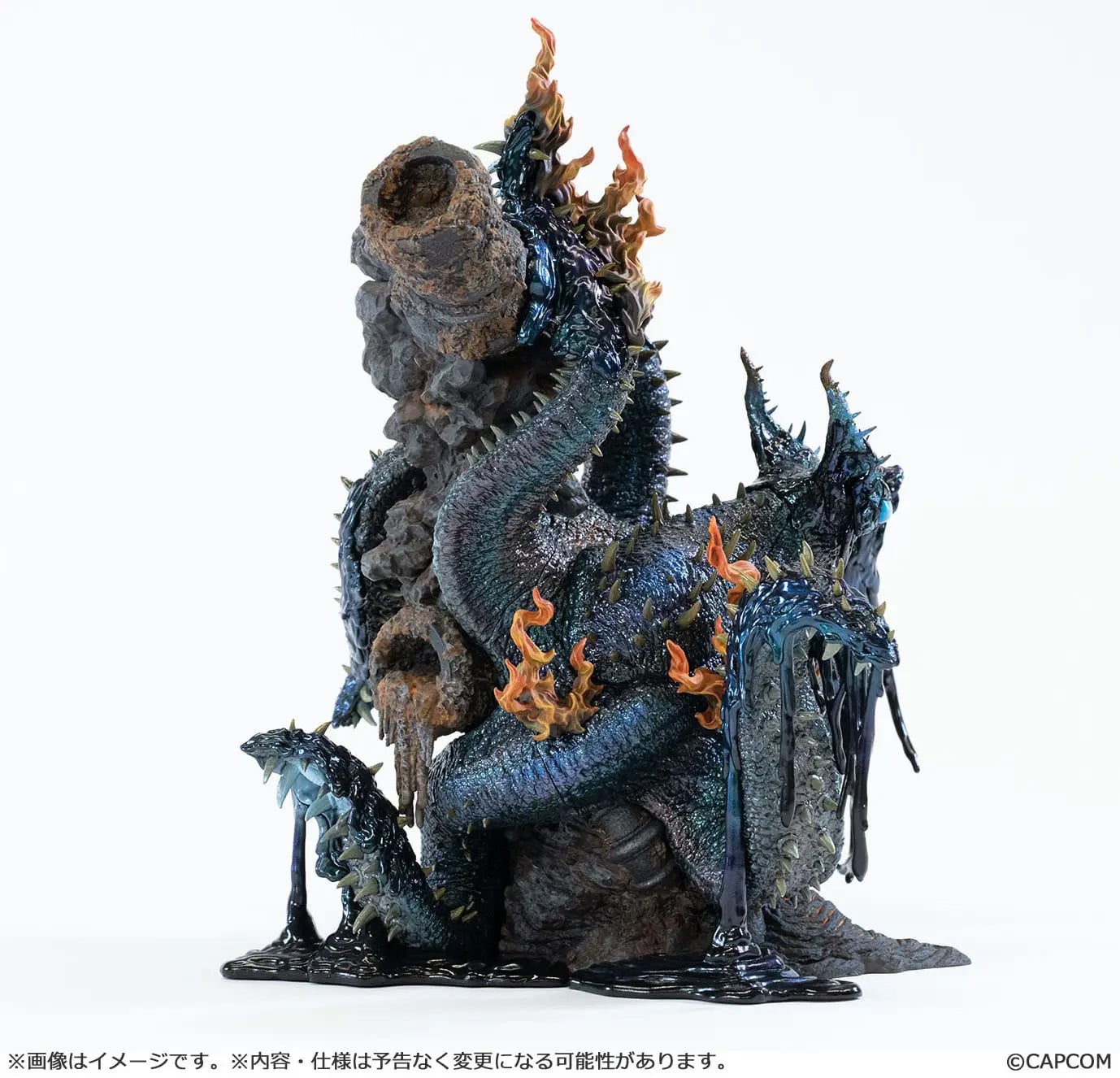 Monster Hunter Capcom Figure Builder Creator's Model Hell Flame Octopus Nu Udra Figure Gallery Image 4