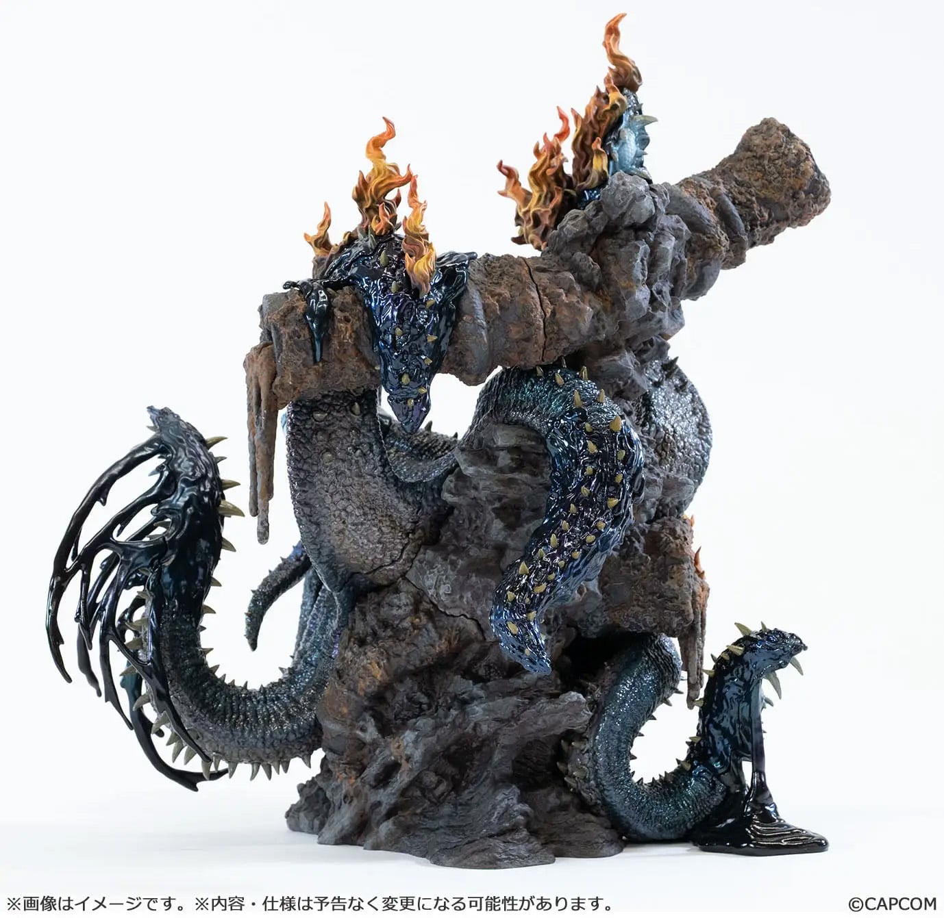 Monster Hunter Capcom Figure Builder Creator's Model Hell Flame Octopus Nu Udra Figure Gallery Image 5
