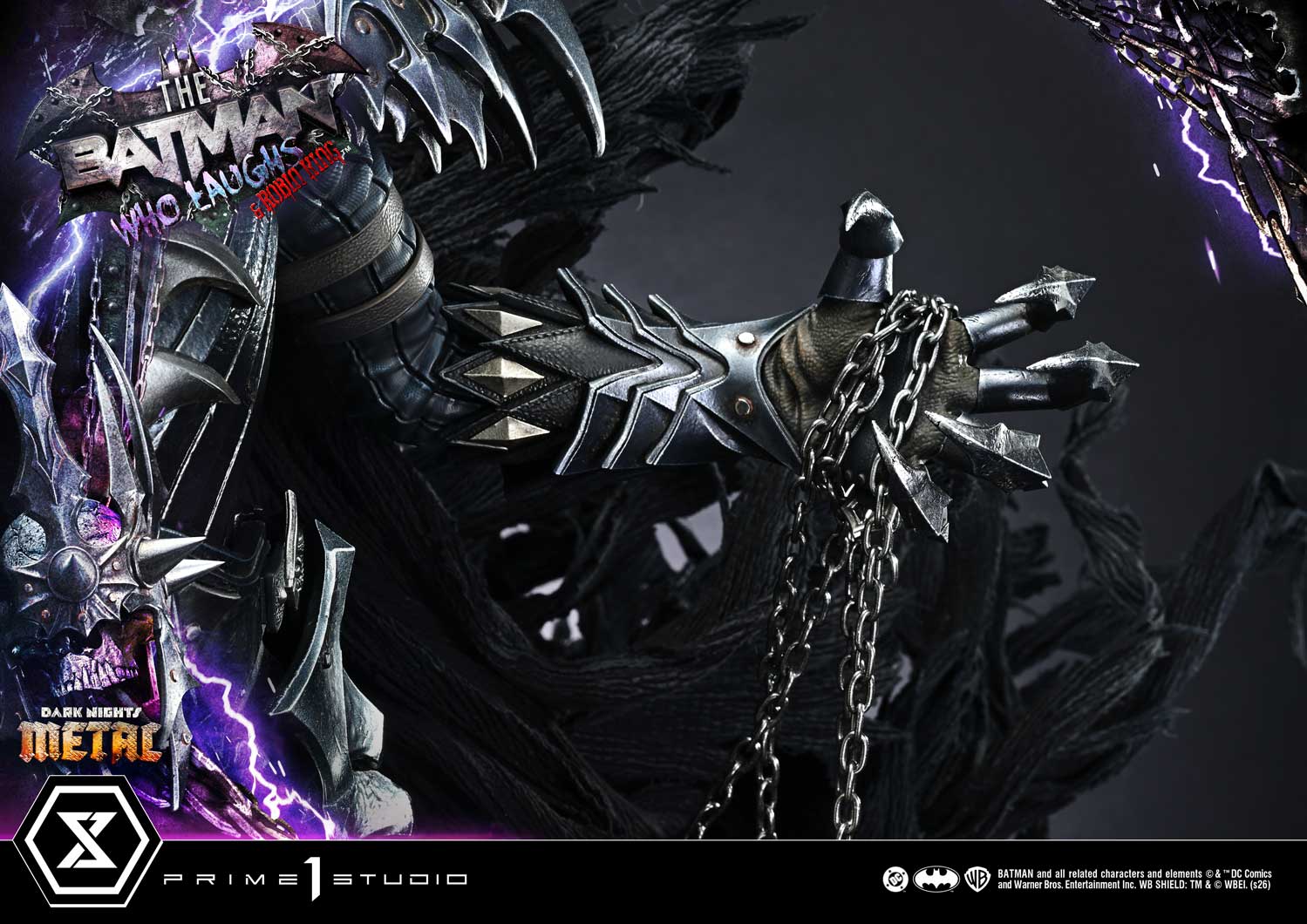 Dark Nights: Death Metal Museum Masterline The Batman Who Laughs & Robin King 1/3 Scale Statue Gallery Image 21