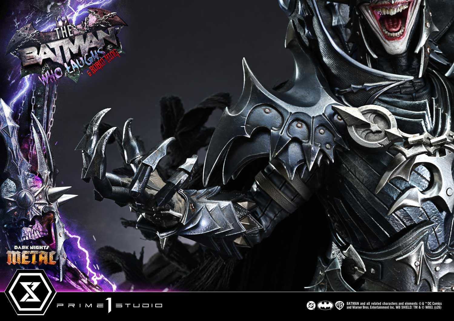 Dark Nights: Death Metal Museum Masterline The Batman Who Laughs & Robin King 1/3 Scale Statue Gallery Image 20