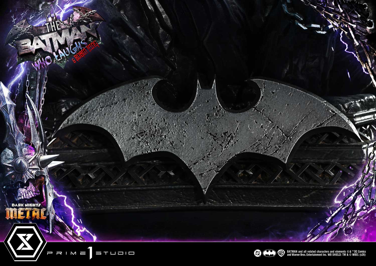 Dark Nights: Death Metal Museum Masterline The Batman Who Laughs & Robin King 1/3 Scale Statue Gallery Image 23