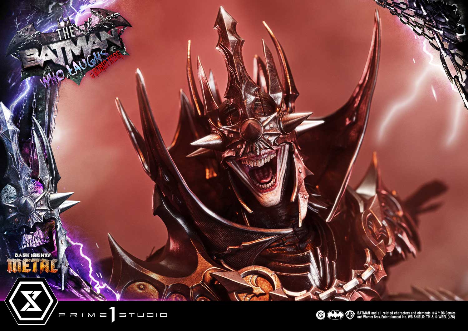 Dark Nights: Death Metal Museum Masterline The Batman Who Laughs & Robin King 1/3 Scale Statue Gallery Image 7