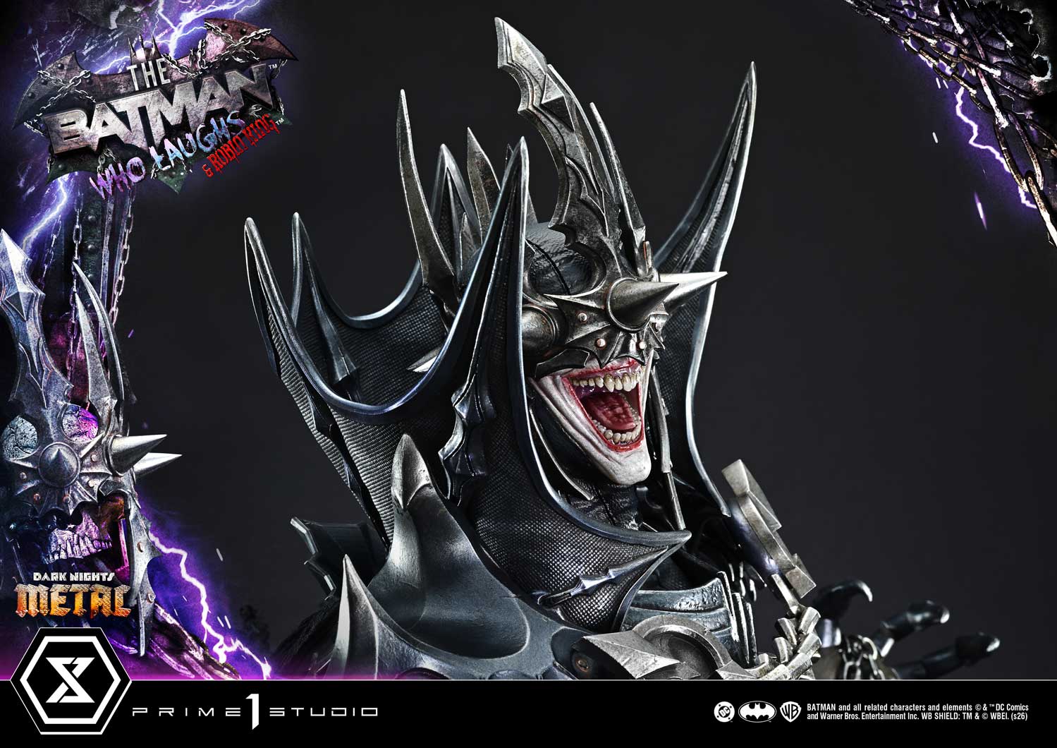 Dark Nights: Death Metal Museum Masterline The Batman Who Laughs & Robin King 1/3 Scale Statue Gallery Image 19