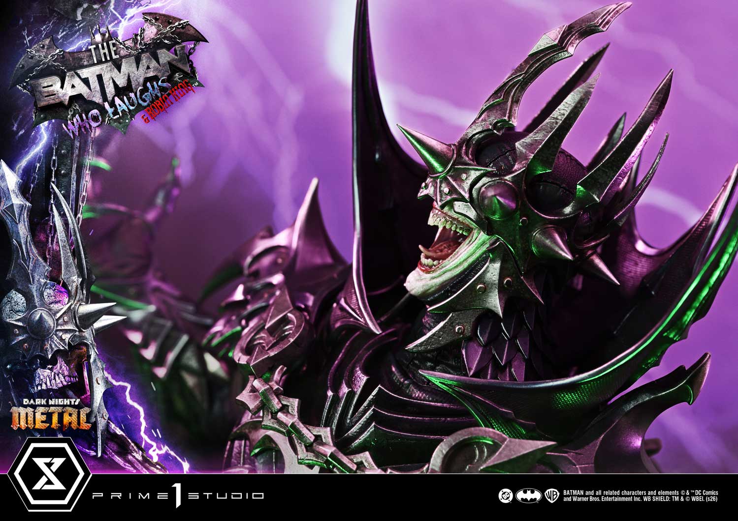 Dark Nights: Death Metal Museum Masterline The Batman Who Laughs & Robin King (Deluxe Ver.) 1/3 Scale Statue Gallery Image 14