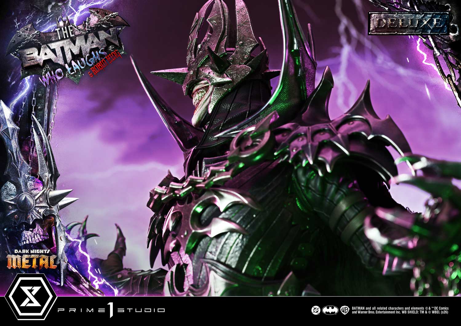 Dark Nights: Death Metal Museum Masterline The Batman Who Laughs & Robin King (Deluxe Ver.) 1/3 Scale Statue Gallery Image 12