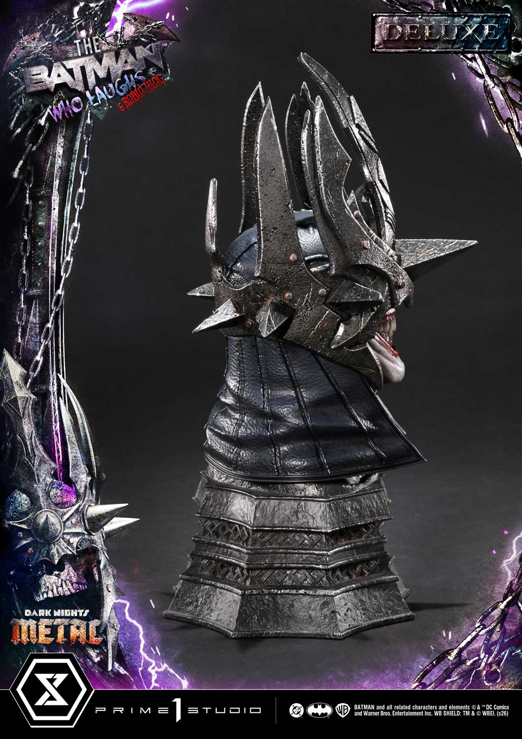 Dark Nights: Death Metal Museum Masterline The Batman Who Laughs & Robin King (Deluxe Ver.) 1/3 Scale Statue Gallery Image 39