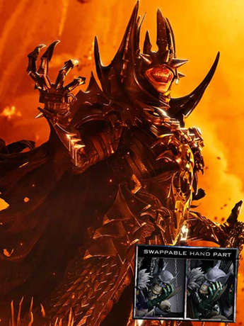 Dark Nights: Death Metal Museum Masterline The Batman Who Laughs & Robin King (Deluxe Bonus Ver.) 1/3 Scale Limited Edition Statue Gallery Image 2