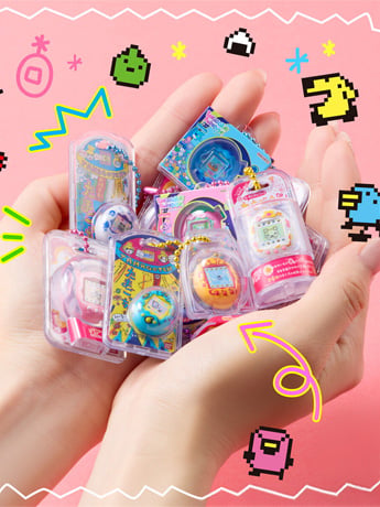 Tamagotchi Bandai Shokugan Wave 3 Box of 12 Random Keychains Gallery Image 2