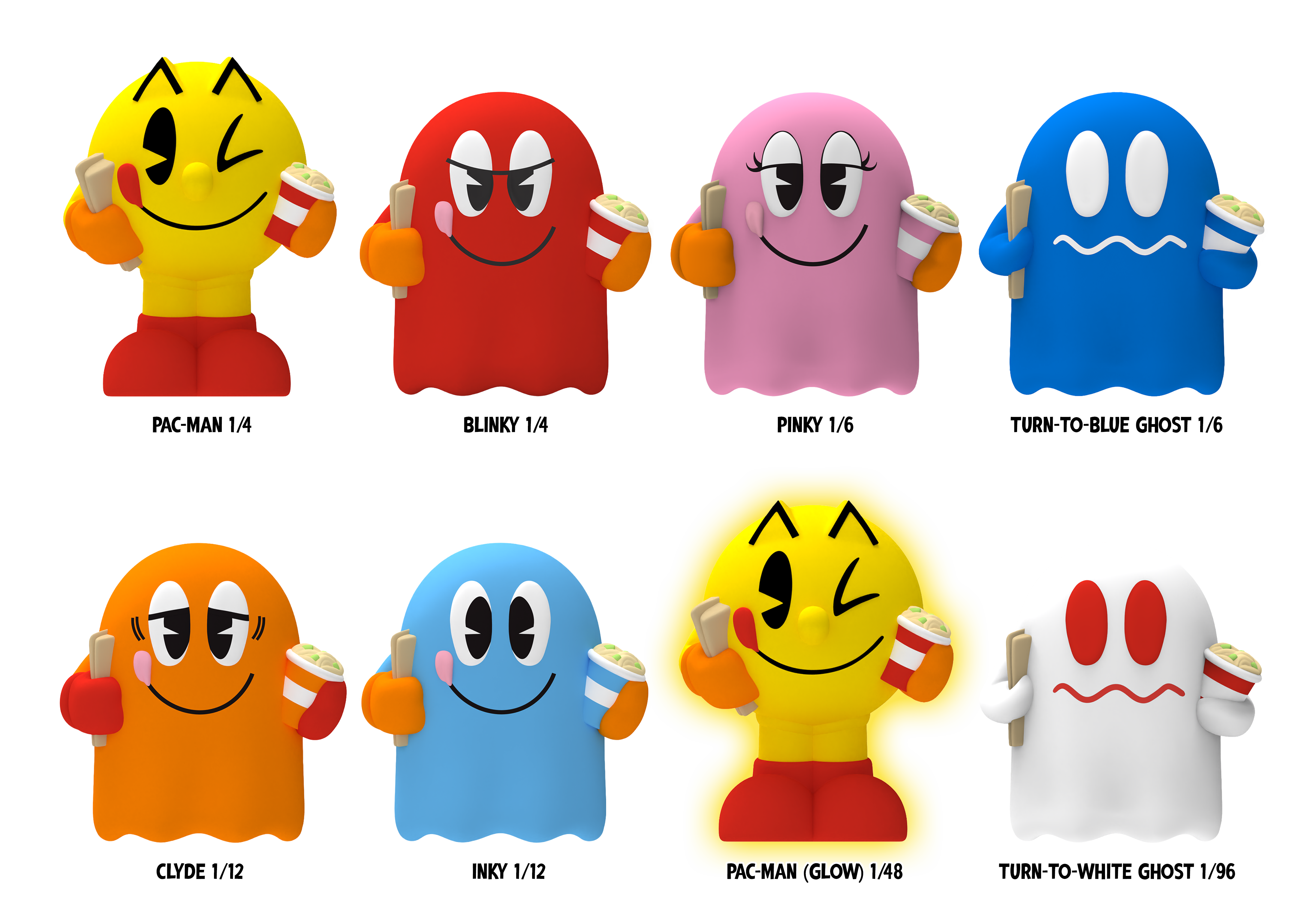 Pac-Man Rokimoto Random Figure