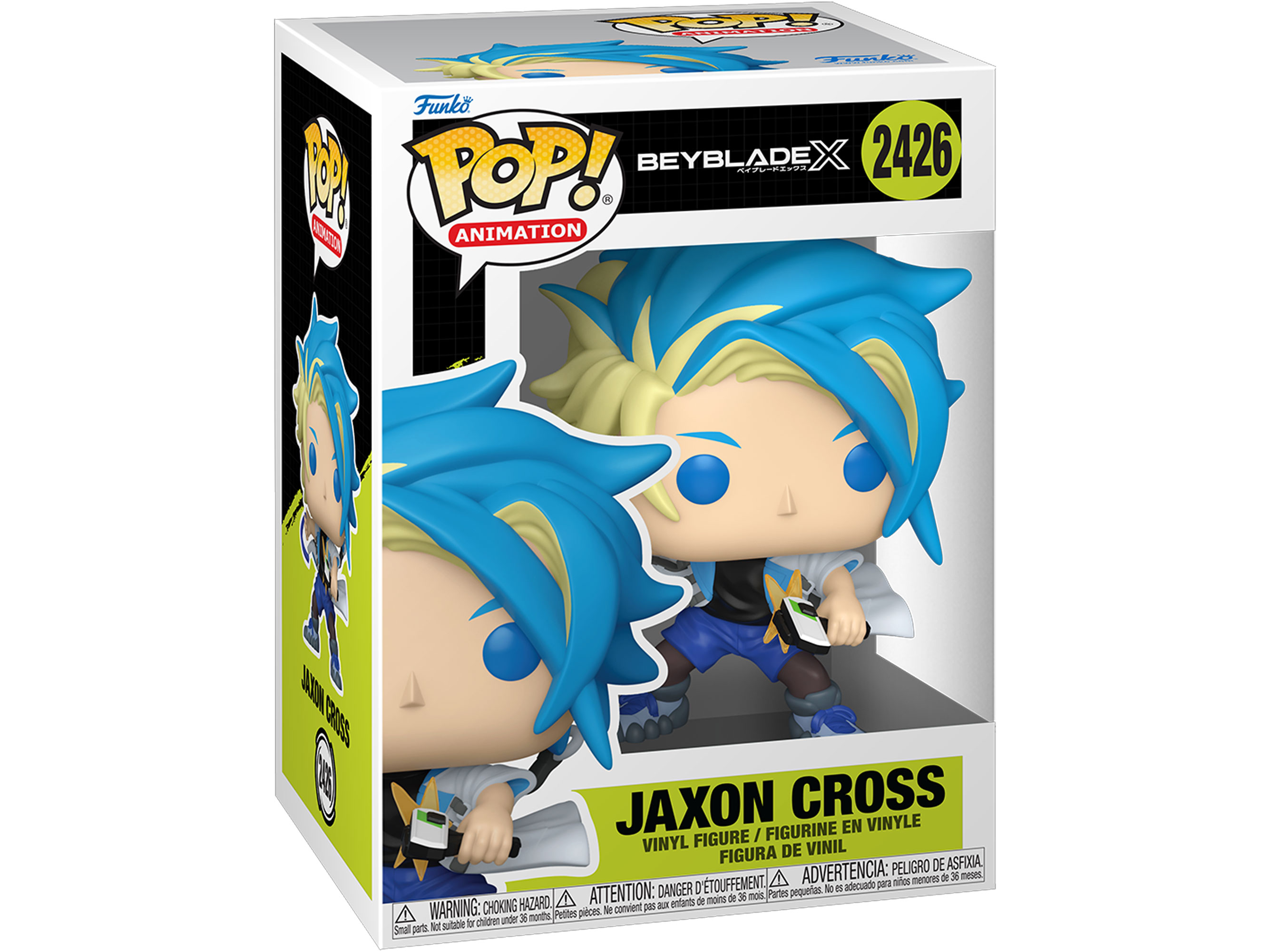 Beyblade X Pop! Animation #2426 Jaxon Cross Gallery Image 3