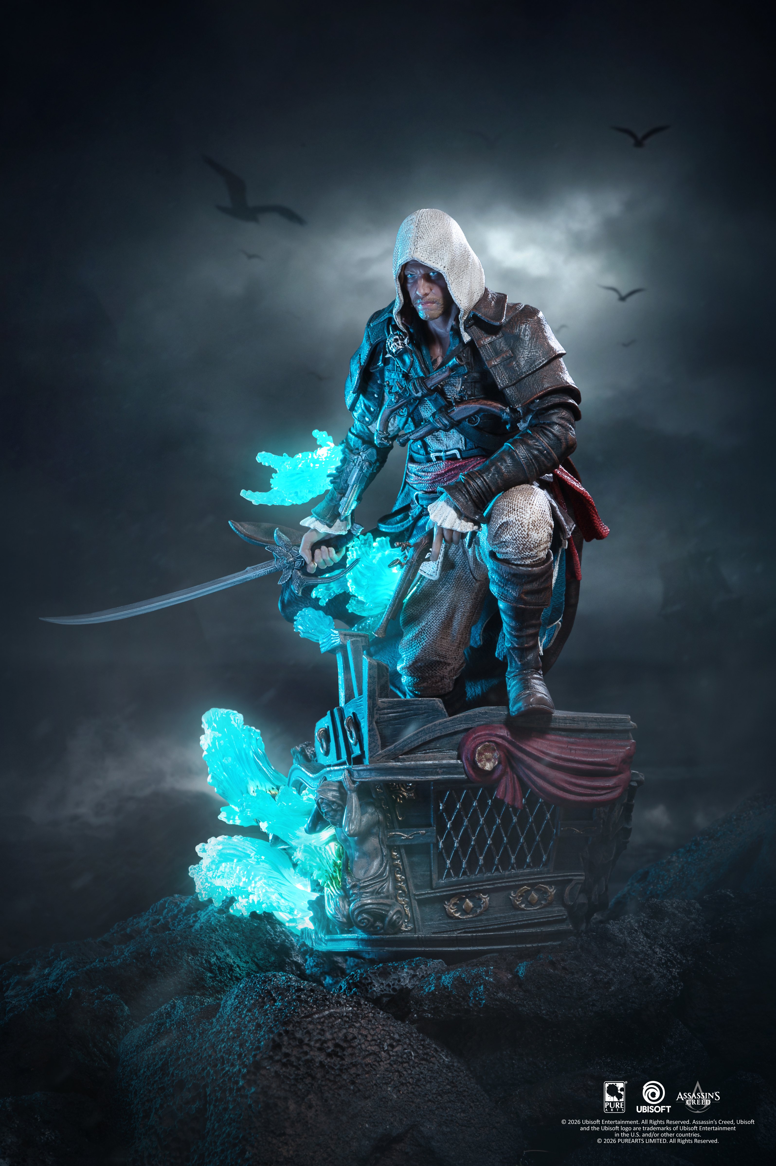 Assassin's Creed IV: Black Flag Resynced Animus Edward 1/8 Scale Statue Gallery Image 3