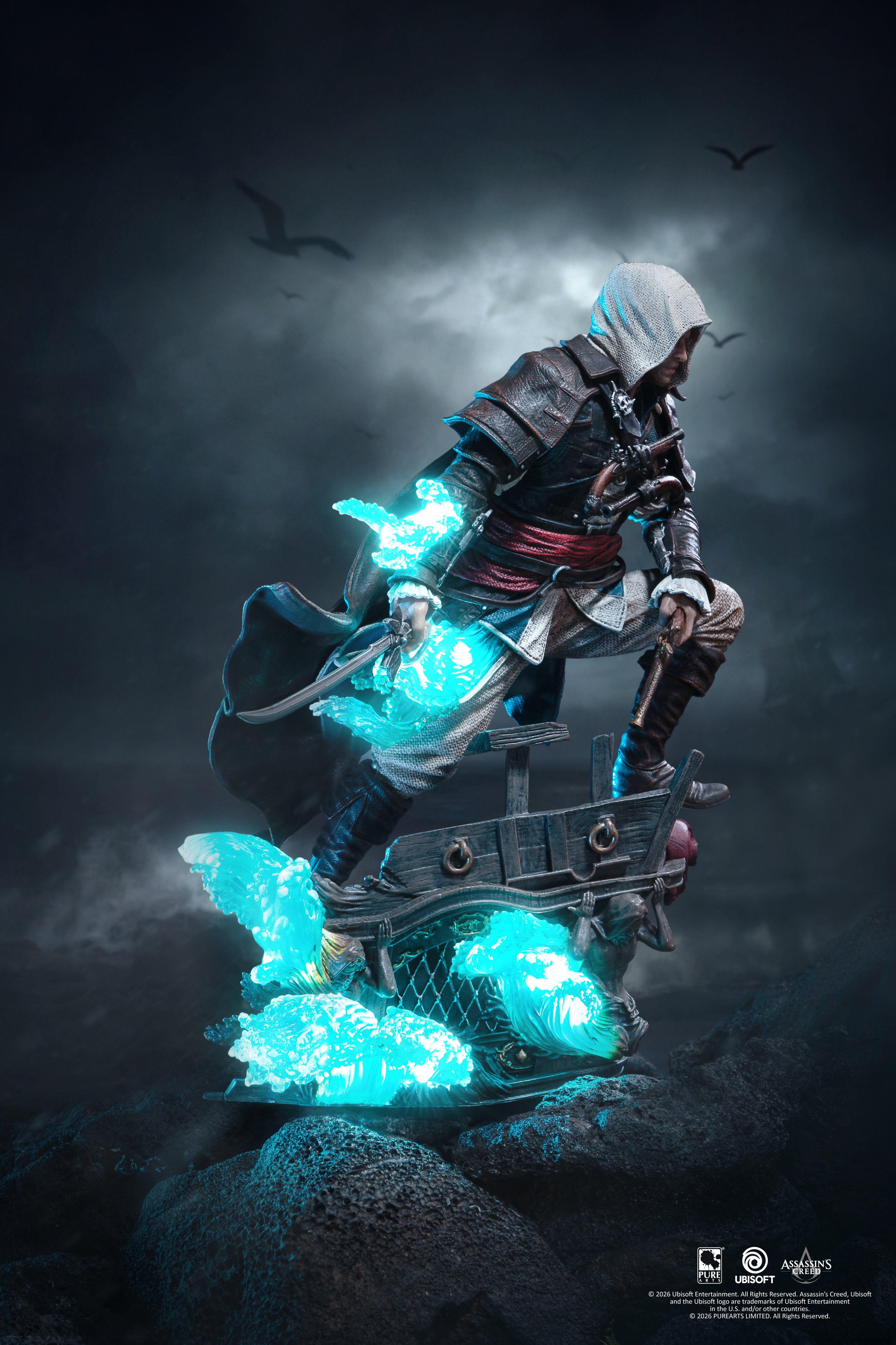 Assassin's Creed IV: Black Flag Resynced Animus Edward 1/8 Scale Statue Gallery Image 9