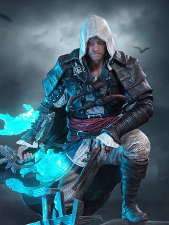 Assassin's Creed IV: Black Flag Resynced Animus Edward 1/8 Scale