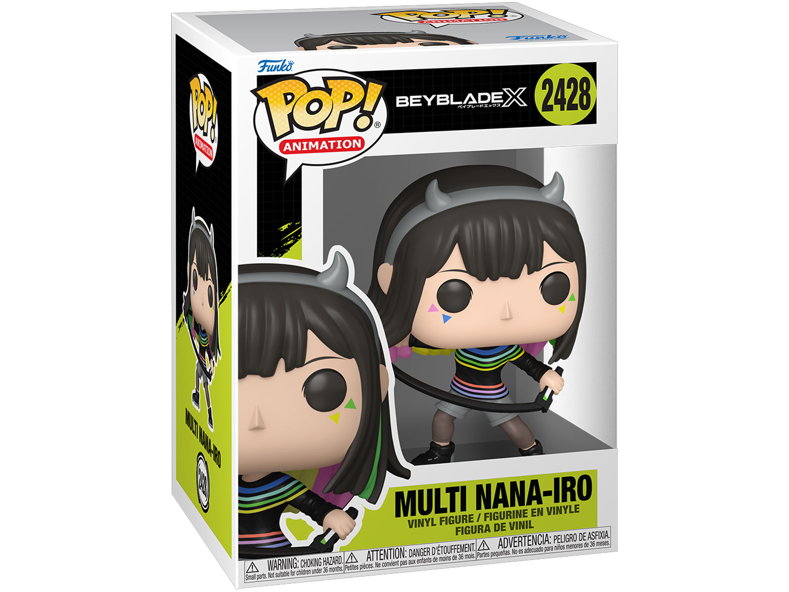 Beyblade X Pop! Animation #2428 Multi Nana-iro