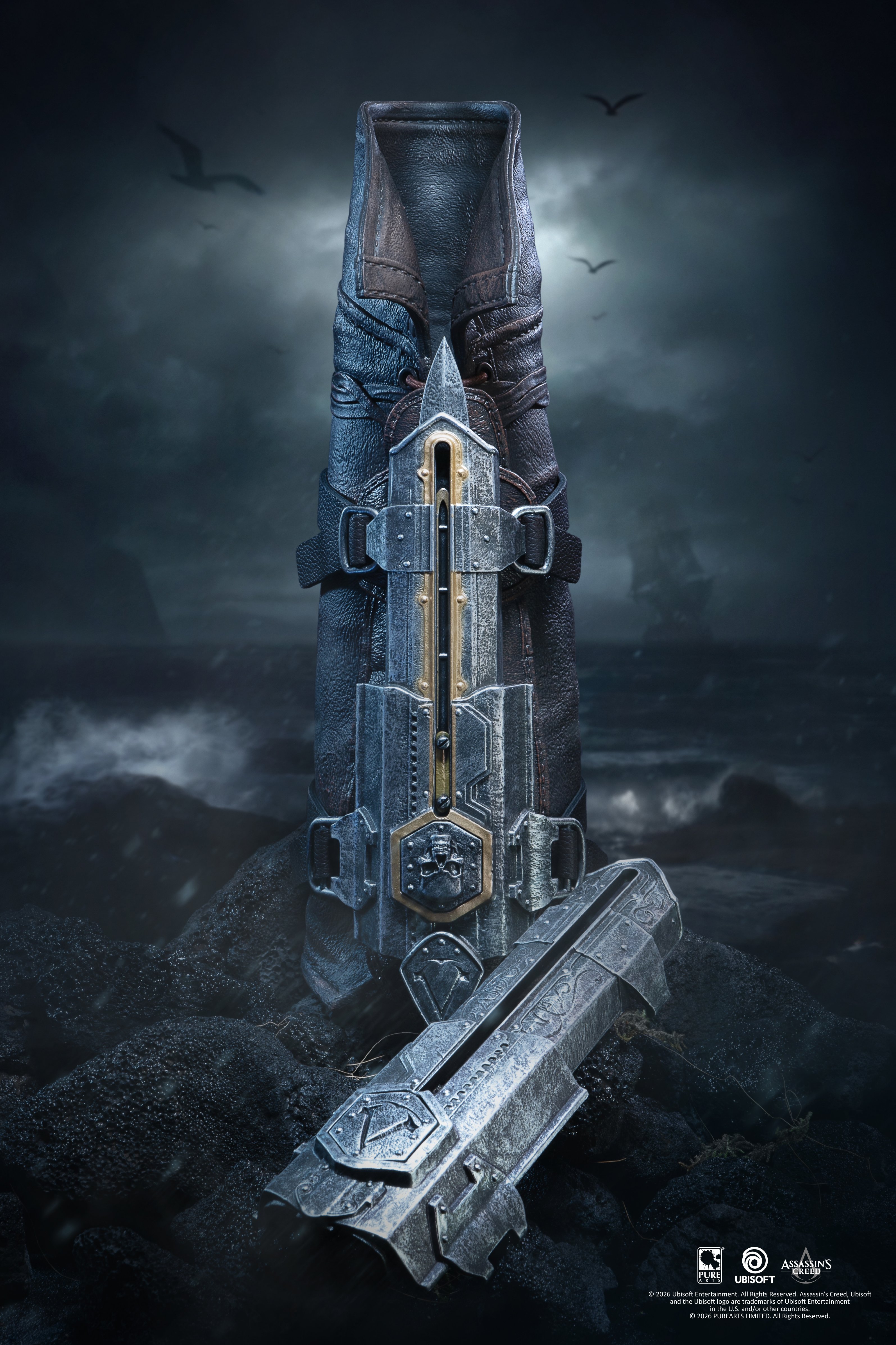 Assassin's Creed IV: Black Flag Resynced Edward Hidden Blade 1/1 Scale Replica Gallery Image 4