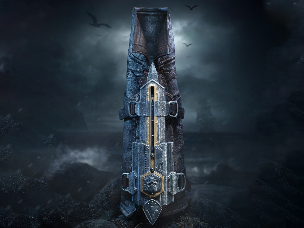 Assassin's Creed IV: Black Flag Resynced Edward Hidden Blade 1/1 Scale Replica Gallery Image 1