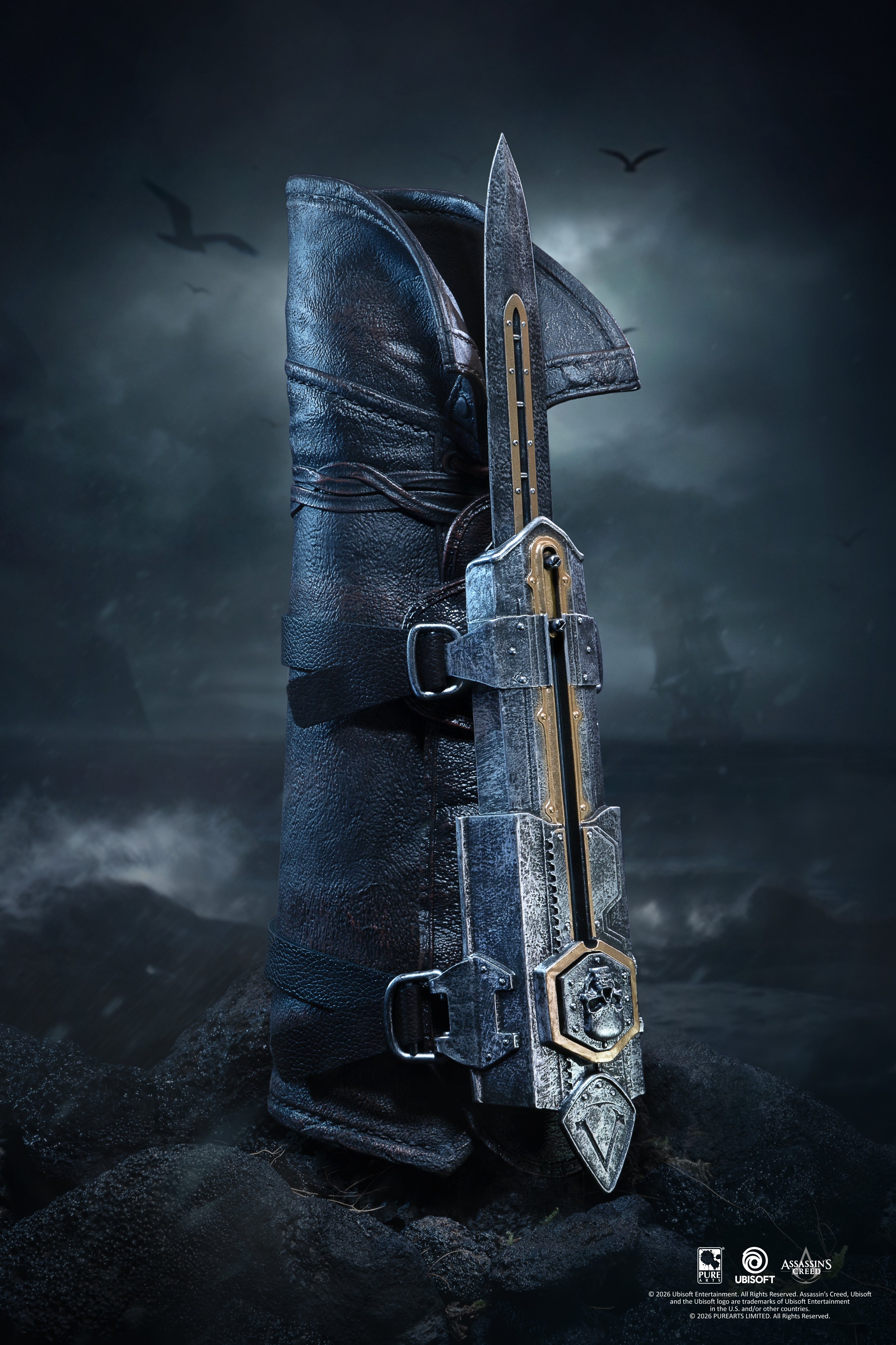 Assassin's Creed IV: Black Flag Resynced Edward Hidden Blade 1/1 Scale Replica Gallery Image 8