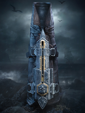 Image of Assassin's Creed IV: Black Flag Resynced Edward Hidden Blade 1/1 Scale Replica