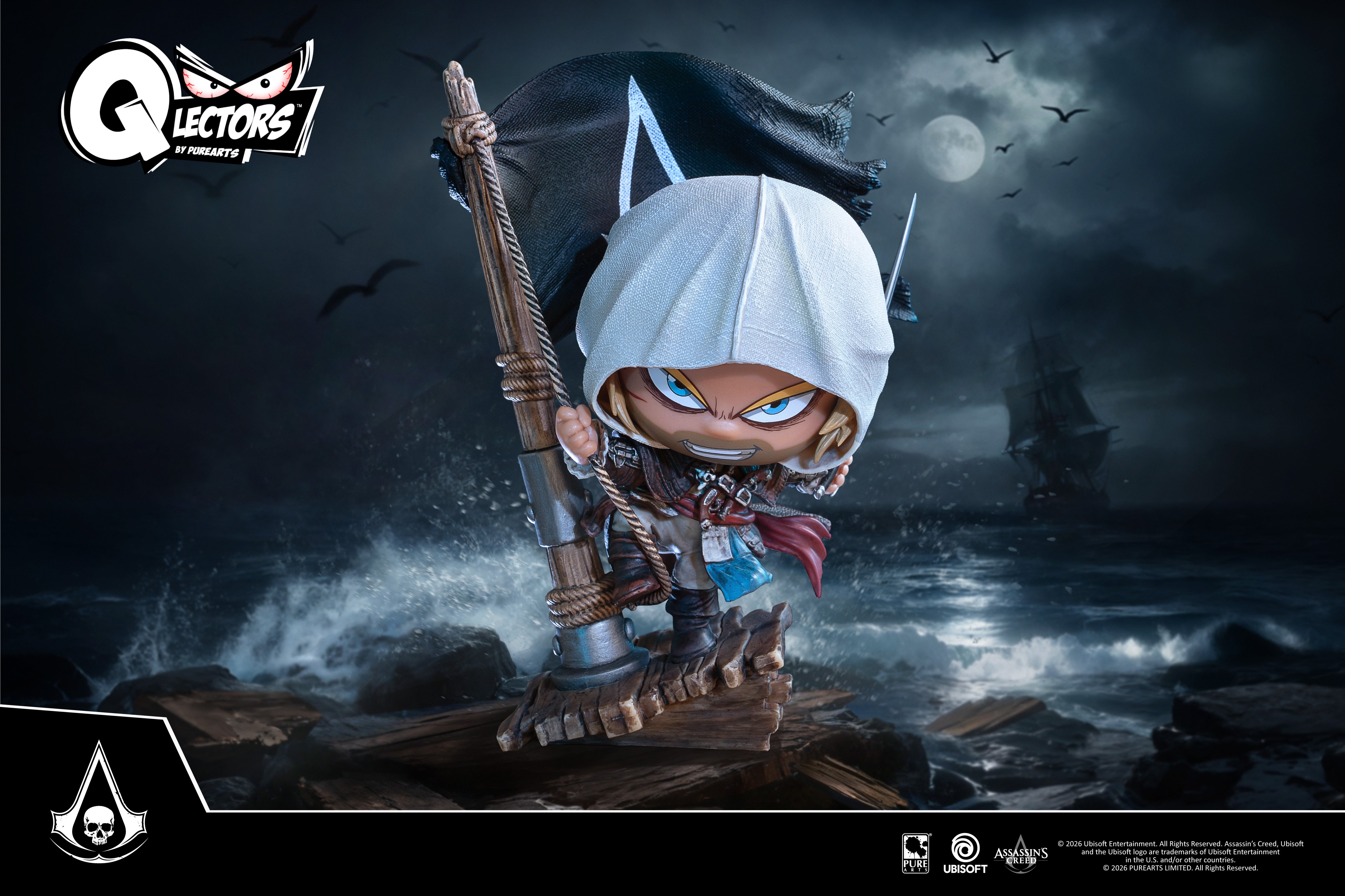 Assassin's Creed IV: Black Flag Resynced Qlectors Edward Figure