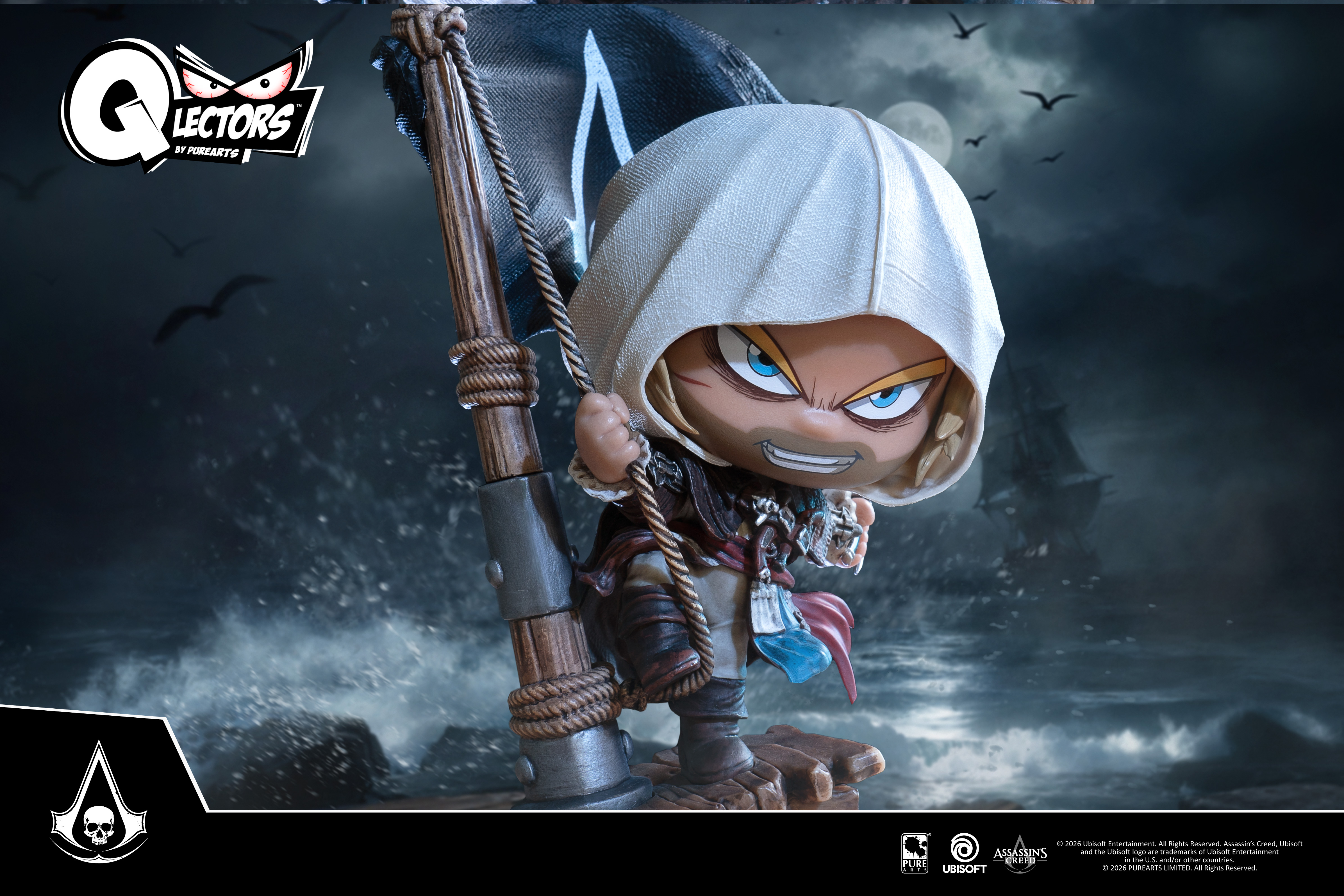 Assassin's Creed IV: Black Flag Resynced Qlectors Edward Figure
