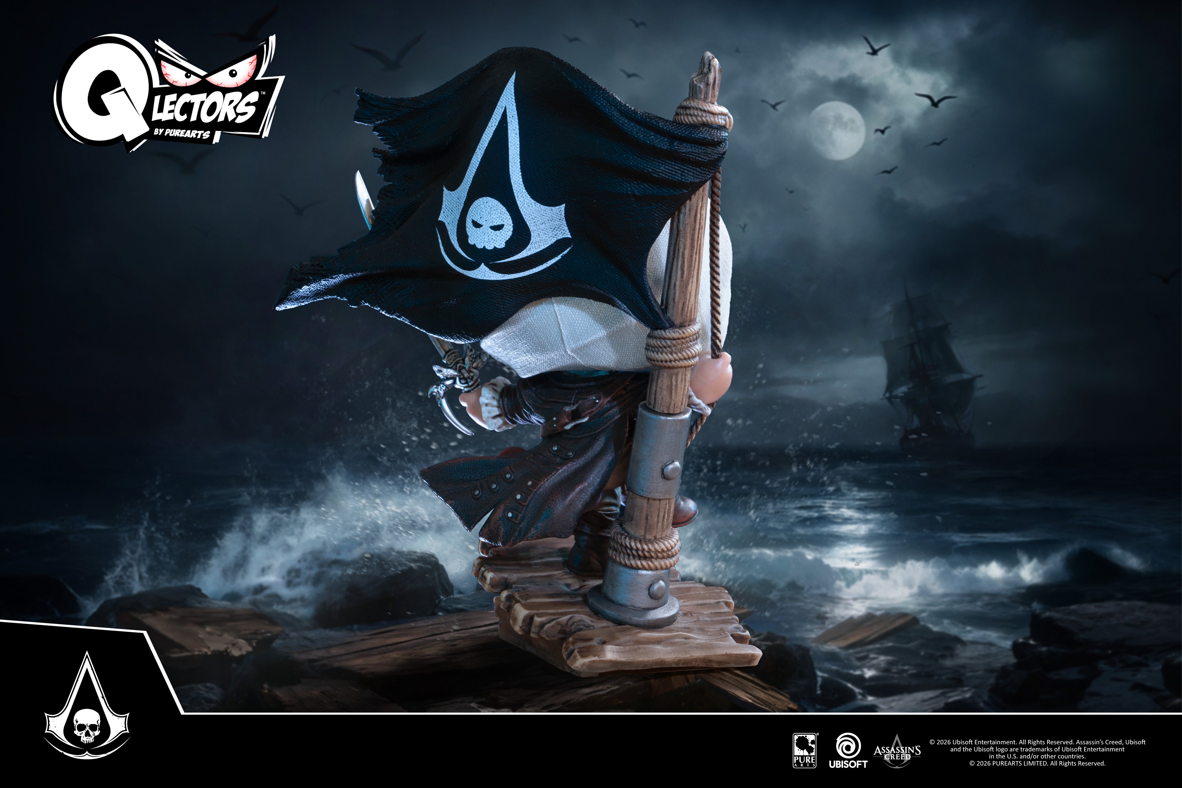 Assassin's Creed IV: Black Flag Resynced Qlectors Edward Figure