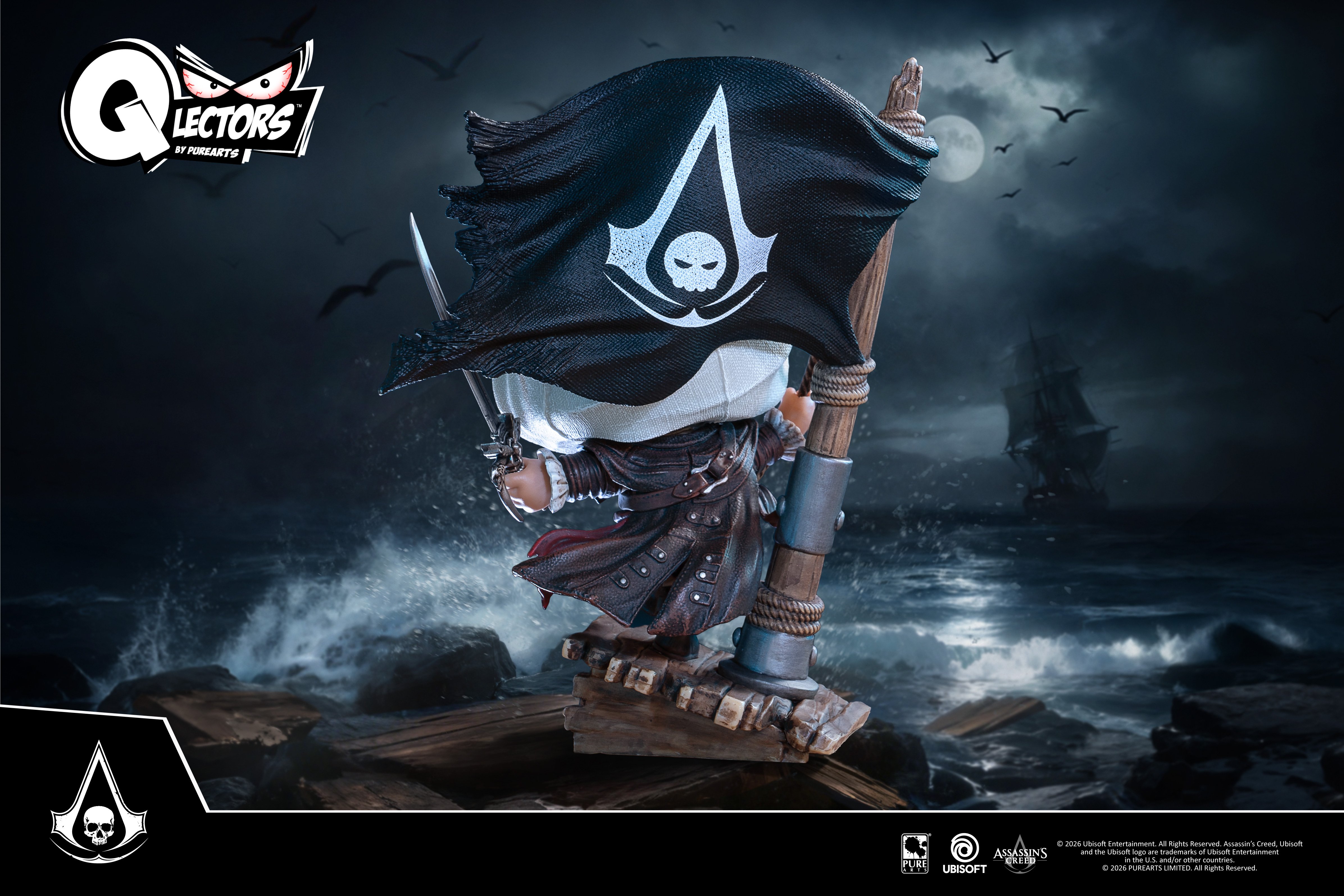 Assassin's Creed IV: Black Flag Resynced Qlectors Edward Figure