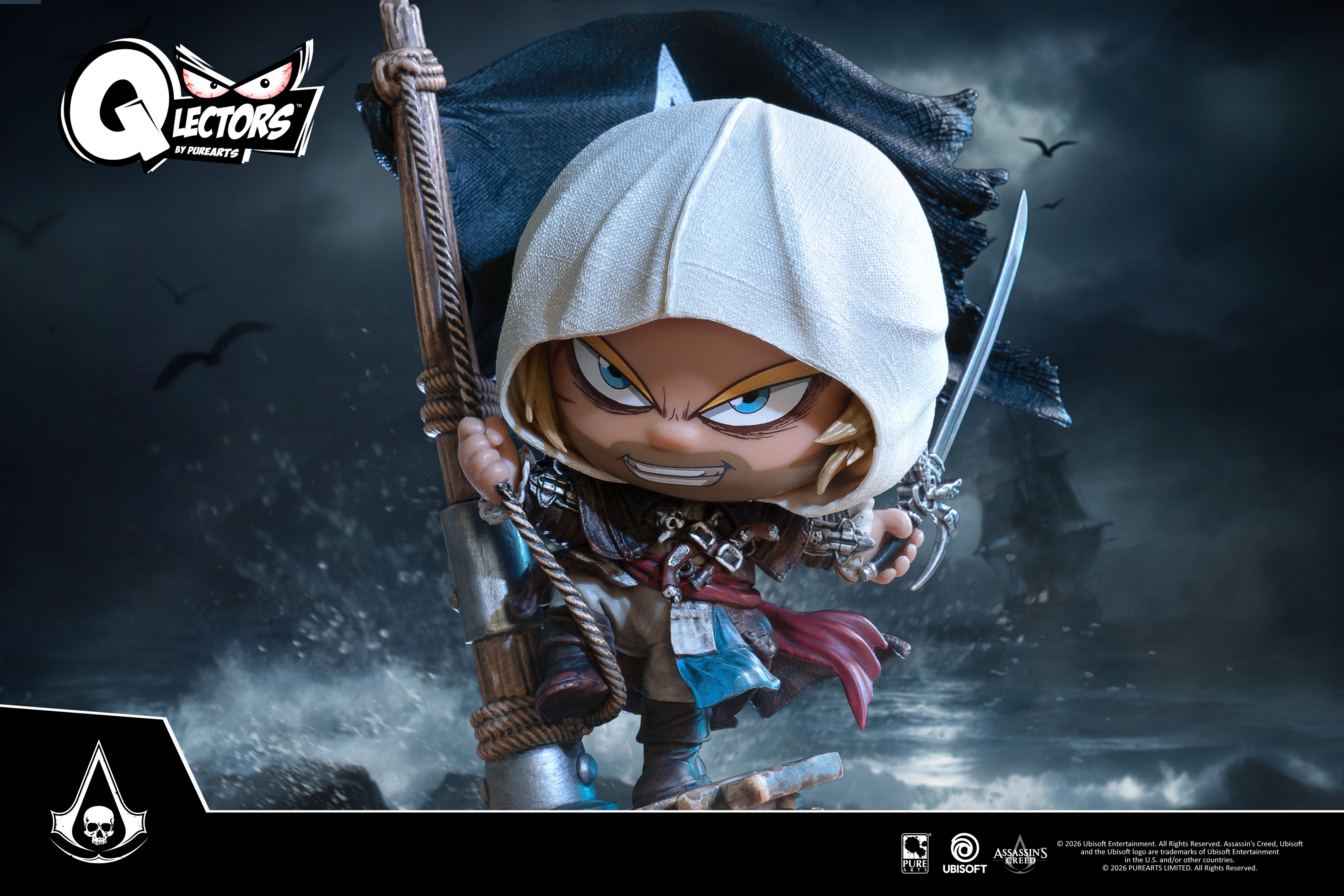 Assassin's Creed IV: Black Flag Resynced Qlectors Edward Figure