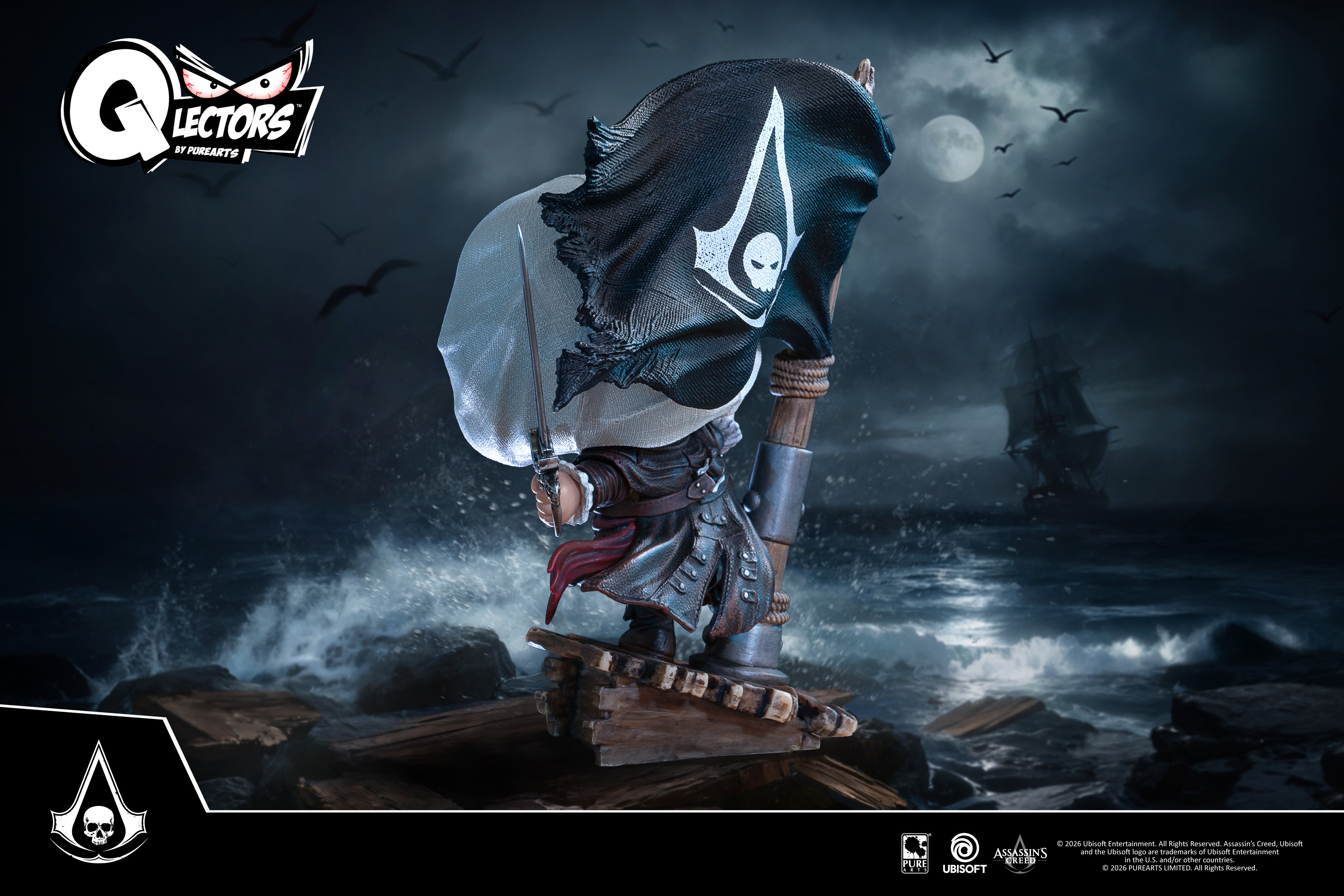 Assassin's Creed IV: Black Flag Resynced Qlectors Edward Figure